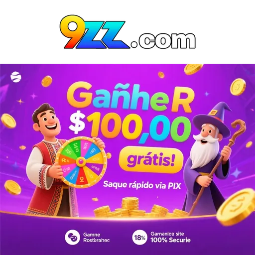 9ZZ Ganhe R$ 100,00 Gratis
